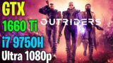 OUTRIDERS Demo | GTX 1660 Ti + i7 9750H | Ultra graphics (Benchmark/Gameplay FPS test)