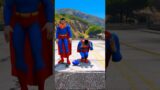GTA V – FRANKLIN BECAME SUPERMAN ! SUPERMAN VS RED HULK FIGHT ! #viral #games