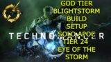 OUTRIDERS BLIGHTSTORM TECHNO BUILD SETUP WALKTHROUGH | SOLO APOC TIER 24 EXPEDITION EYE OF THE STORM