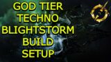 OUTRIDERS BLIGHTSTORM TECHNO | GOD TIER BUILD SETUP | SOLO APOC TIER 24 EXPEDITION BOOM TOWN #ps5