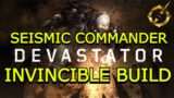 OUTRIDERS DEVASTATOR SEISMIC COMMANDER ARMOR BUILD | SOLO APOC TIER 19 EYE OF THE STORM#outriders