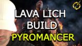 OUTRIDERS PYROMANCER LAVA LICH BUILD | SOLO APOC TIER 21 EYE OF THE STORM #pyromancer