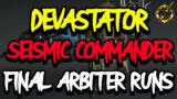 OUTRIDERS SEISMIC COMMANDER DEVASTATOR BUILD SETUP | FINAL ARBITER RUNS SOLO APOC TIER 26