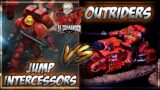 Jump Intercessors vs Outriders (Blood Angels Tactics)